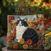 Bolso de Mano con Estampado de Moda Trendy para Mujer Bolso de Hombro Bolso Tote Acolchado Nuevo Producto Transfronterizo 3D Temu Amazon