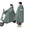 Capa de Chuva Masculina Feminina Tamanho Plus Cobertura de Pé Espessa Chuva Forte Anti-Chuva Moda Nova Veículo Elétrico Carro a Bateria Motocicleta Poncho de Chuva Atacado