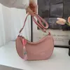 2026 Nueva Moda Trendy Elegante Diseño de Nicho Bolso Cruzado de Hombro Único para Mujer Casual de Nailon Tipo Bollo