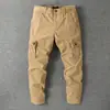 Pantalones Cargo Camuflaje Primavera y Otoño para Hombre, Estilo Japonés Juvenil Rectos Casuales Largos, Algodón, Superventas Transfronterizo, Marca de Moda