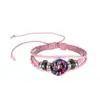 Pulsera de Cuero Unisex para Chica Cazadora de K-Pop, Pulsera de Mano Trenzada Multicapa con Cuentas Negras para Fans, Merchandising de Anime