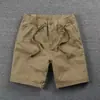 Pantalones cortos casuales de verano para hombre, de algodón, holgados y recortados, de marca de moda europea y americana, para deportes japoneses, lavados y recortados.