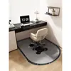 Tapete Piso de Quarto 2024 Novo Tapete para Cadeira Giratória de Sala de E-sports Tapete para Piso de Sala de Estudo Tapete Antiderrapante para Pés