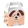 Caixa de Presente Retangular com Estampa de Animal e Alça Conveniente - Solução de Embalagem Premium (03 Modelos)
