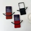 Adecuado para funda de teléfono plegable Huawei Pocket 80% de descuento, flip6 con correa de mano, cuero premium, Samsung Zflip5