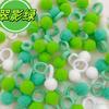 Niñas Color Bola para el Cabello Cuerda para el Cabello Súper Linda Banda de Goma Nuevo Anillos para el Cabello Lindos para Niñas de Jardín de Niños Elástico Adorno para la Cabeza Elástico