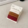 Corea del Sur Simple Banda para el Cabello Elástica Alta Sin Costuras Banda de Goma Cuerda para Atar para Mujer Ins Celebridad Cibernética Duradera Básica Cuerda para el Cabello