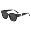 Nuevo Estilo Estilo Fragante Camelia Perla Retro Celebridad de Internet Gafas de Sol para Transmisión en Vivo Exquisitas Gafas de Sol Ojo de Gato Sentido de Gama Alta para Mujer