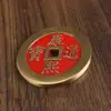 Latão Tesouro Cinco Imperadores Moedas Kangxi Shunzhi Yongzheng Jiaqing Imitação Antiga Moedas de Cobre Barraca de Rua Atacado Artesanato de Metal Ornamentos