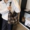 Nuevo Estilo Coreano Estilo Ins Estilo Popular de Internet Otoño e Invierno Versátil Felpa Lana Gran Capacidad Bolso Tote Simple y de Moda