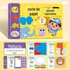 Origami Pequeno Perito Crianças Origami 3D DIY Divertido Educacional Livro de Artesanato para Jardim de Infância Prático Treinamento de Pensamento Cerebral