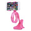 Soporte de plástico para teléfono perezoso con doble clip, soporte universal creativo multifuncional para mesita de noche, soporte popular para transmisión en vivo al por mayor