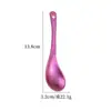 Colher de Titânio Puro, Colher de Sopa Totalmente em Titânio, Colher de Luxo Retrô Grau Alimentício, Colher de Jantar, Utensílios de Mesa para Uso Doméstico, Colher de Acampamento, Colher para Mingau