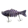 Isca Artificial 15g Peixe Artificial Multiseção Lançamento de Longa Distância Todas as Camadas de Natação Pesca em Água Salgada Isca Dura Conjunto de Equipamentos de Pesca para Comércio Exterior Atacado
