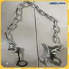 Cadena Anticaídas de Columna Única para Minería, Carga Estable, No se Rompe Fácilmente, Ajuste Estrecho y Seguro, Cadena Anticaídas de Soporte para Minería