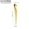 Cuchara de Acero Inoxidable para Uso Doméstico, Cuchara de Moda Estilo Nórdico, Cuchara Plana para Helado, Cuchara para Pasteles y Postres, Cuchara Larga para Remover, Cuchara para Hielo