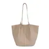 Bolso de mano grande informal de estilo coreano, nuevo para principios de otoño de 2026, bolso de playa para vacaciones, bolso de hombro único y elegante