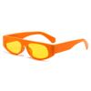 Gafas de Sol Cat-Eye de Lujo Accesibles Transfronterizas para Mujer Gafas de Moda de Gama Alta Estilo Ins Gafas de Sol Rectangulares de Patilla Ancha Hip-Hop