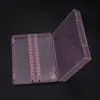Caja de almacenamiento exclusiva transfronteriza para fresas de uñas, caja de exhibición de fresas de 14 compartimentos, caja de fresas de uñas de acero de tungsteno cerámico