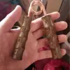 Agarre de Mano de Sándalo Morado Masajeador de Ejercicio de Madera Cuerno de Rinoceronte Masajeador de Mano de Palo de Rosa