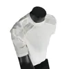 Camiseta de Manga Corta Transpirable Fresca de Seda de Hielo de Secado Rápido para Hombre Verano 2026 Simple Holgada Malla Empalmada Top de Manga Media