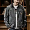 Jaqueta Pesada Americana Masculina Primavera e Outono 2026 Nova Retro Bonita Roupa de Trabalho Masculina Jaqueta Acolchoada Marca Tendência Top
