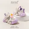 Zapatos para Niñas Dibujos Animados Conejo de Orejas Grandes Primavera y Otoño 2024 Nuevas Zapatillas Deportivas Infantiles Zapatos de Skate para Niña Tendencia