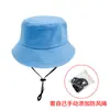 Chapéu de Pescador de Presente da Marca com Logo Bordado Personalizado, Chapéu de Sol Bucket de Algodão Puro para Mulheres com Proteção UV para Férias