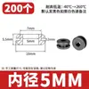 Pasamuros de Goma Doble Cara para Protección de Cables Pasacables Negro Anillo Sellador de Manga para Agujero de Pasacables Manga Protectora Redonda para Cables de Caja de Distribución