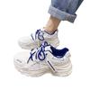 Zapatos Torre Malla Transpirable Tenis Nuevo 2024 Verano Zapatos de Mujer Caña Alta Antideslizante Ins Zapatos Torre Klein
