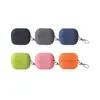 Nova Textura de Tecido Real Capa Protetora de Couro para Galaxy Buds3 Pro Headset Bluetooth Capa Protetora Totalmente Envolvente Feita à Mão