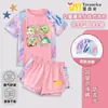 2025 Nuevo Fiesta Cinco Dibujos Animados Traje de Baño Infantil Niñas Secado Rápido Dividido Niñas Protección Solar Traje de Baño Moderno