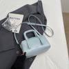 Nicho Bolsa Boston Portátil Feminina 2025 Nova Mini Bolsa de Boliche Coreia do Sul Bolsa de Ombro da Moda Bolsa Crossbody