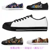 Zapatos de Lona Personalizados Independent Pod para Hombres y Mujeres, Zapatos Bajos para Parejas Estudiantes, Tenis de Goma Casuales Estampados de Talla Grande