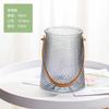 Vaso Transparente Simples Estilo Nórdico Ins Feng Shui Flores Vaso de Vidro para Decoração de Sala de Estar Decoração de Celebridade da Internet