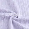 Tecido Jacquard Torcido Ondulado 280g Algodão-Poliéster Malha Jacquard Torcido Canelado Stretch para Casacos e Saias