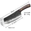 Cuchillo de Cocina Doméstico Forjado a Mano Cuchillo de Cocina Profesional Afilado Auténtico Acero Inoxidable Cuchillo de Cocina