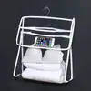 Bolsa de almacenamiento transparente impermeable para colgar en la pared, un gadget práctico para guardar tu teléfono en el baño, bolsa colgante para almacenamiento de ropa interior y toallas en el dormitorio