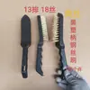 Cepillos de Alambre de Acero Engrosados Amarillos y Negros al por Mayor, Cepillos de Limpieza de Alambre de Acero, Cepillos para Eliminar Óxido, Cepillos de Alambre de Acero con Mango de Madera, Cepillos para Escamas de Pescado