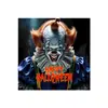 Banner de Porta de Garagem Halloween Amazon Transfronteiriço Decoração de Festa de Halloween Tecido de Fundo Atmosfera Tapeçaria