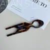 Nova Presilha de Cabelo de Acetato da Alan Presilha de Cabelo Feminina em Forma de U Artefato Presilha de Cabelo com Cabeça de Bola 2025 Pente Cortado Presilha de Cabelo Presilha de Cabelo