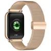 Adecuado para Xiaomi Mi Band 8/9/10 Pro, Correa de Acero Milanesa con Hebilla Magnética Doble de Dos Secciones, Estilo Idéntico al Original Correa para Redmi Watch