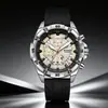 Reloj Marca HONMIN para Hombre Casual al Aire Libre Multifuncional de Cuarzo Luminoso Resistente al Agua con Esfera Grande para Hombre