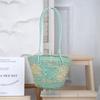 Bolsa de Vacaciones Grande de Gran Capacidad para la Playa Bolso de Playa Bolso Tejido Bolso Mori para Mujer Bolso de Hombro Bolso Tote Versátil