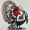 Colgantes y adornos de decoración de pared de hierro forjado transfronterizos, artesanías de metal, venta directa del fabricante, siluetas cortadas con láser y pintadas con UV