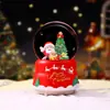 Conto de Fadas de Natal Bola de Cristal Fofo Papai Noel Caixa de Música Transfronteiriça Novo Produto Decoração de Natal Presente para Crianças