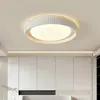 Luminária de teto de luxo de alta qualidade para quarto, luz para quarto principal, luz principal simples para sala de estar, luz redonda para escritório, alumínio e ferro