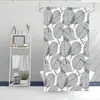 Cortina de ducha para mampara de baño de alto peso proveedor de comercio electrónico transfronterizo cortina de ducha de poliéster impermeable y antihongos para baño