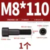 Tornillos de Cabeza Hexagonal de Grado 8.8 Pernos Cilíndricos de Alta Resistencia Tornillos de Cabeza Cóncava M3M4M6M8M10M12M14M16