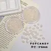 Mgb Creme Pulseira Colar Contas de Amendoim Brincos Artesanais DIY Joias Contas de Arroz Importadas Menina Fofa Fresco
